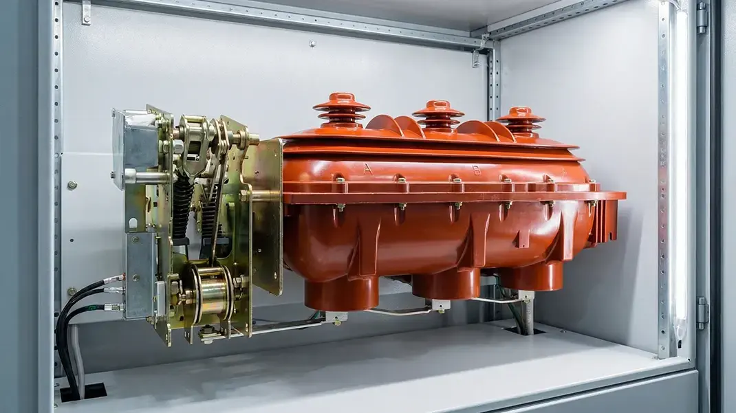 Segurança central e equipamentos eficientes no campo de distribuição de energia de média tensão