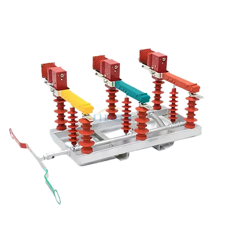 Como uma chave de carga externa de alta tensão aumenta a segurança da distribuição de energia?