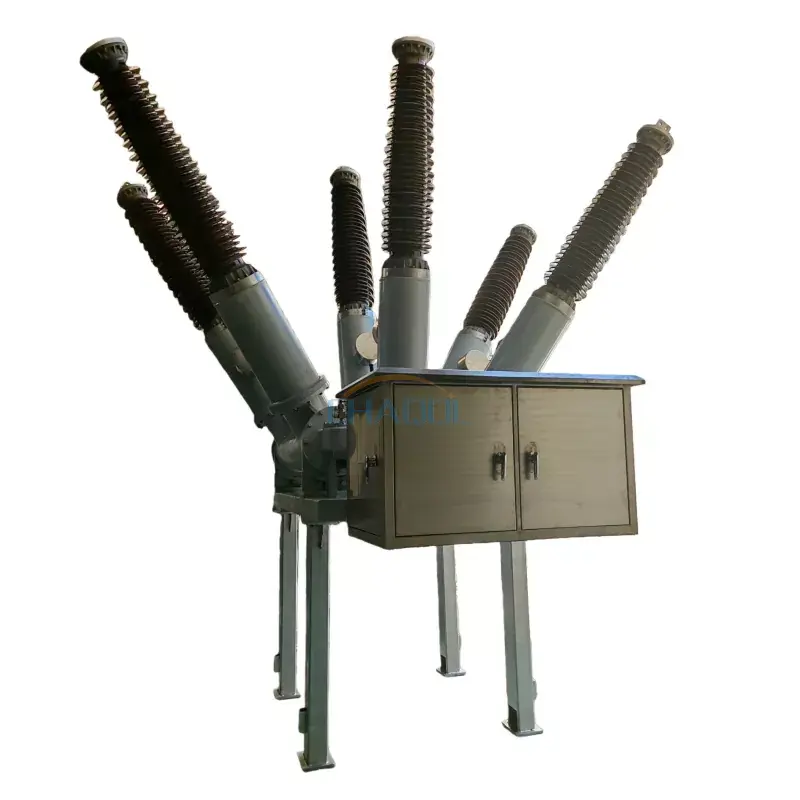 Disjuntor SF6 tipo tanque 66KV